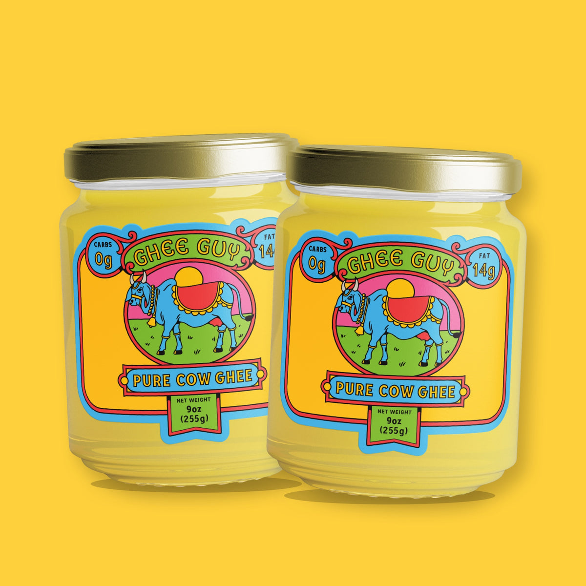 Cultured Ghee – 2-Pack (9 oz Jars)